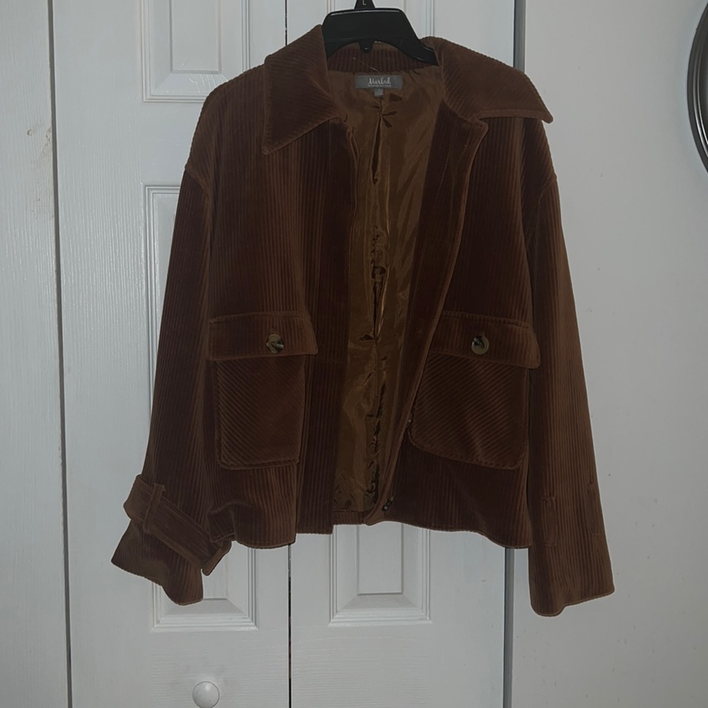 Velvety jacket